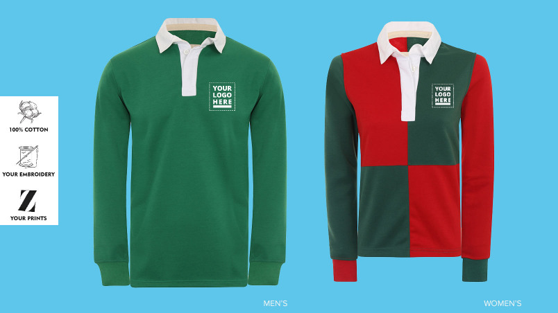 Watson Cotton Custom Rugby Shirts In Traditional Cotton Vintage